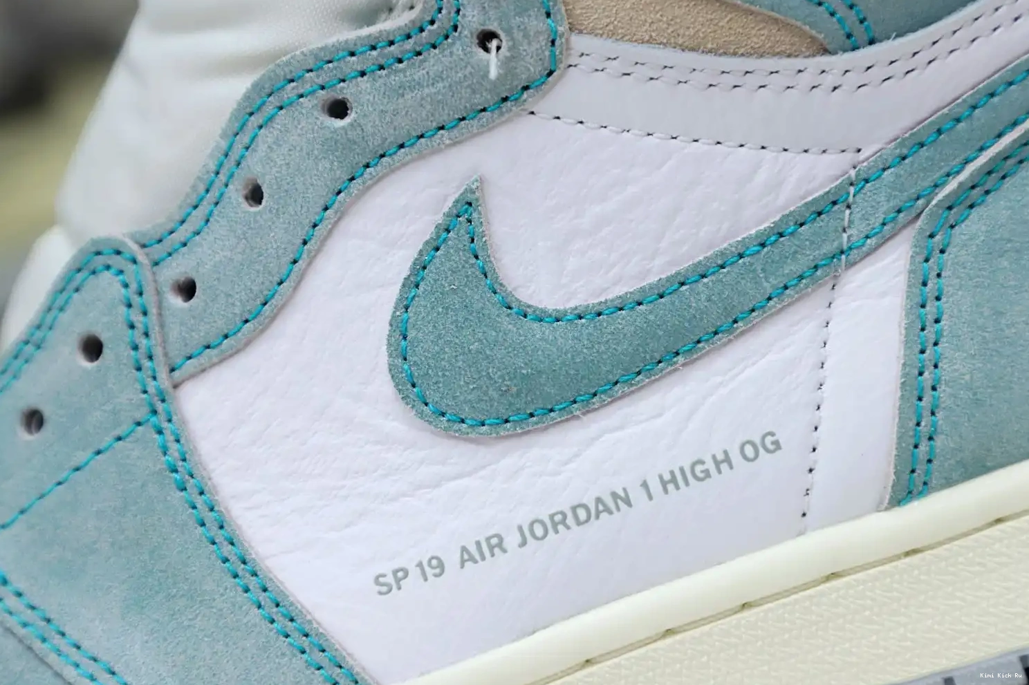 AIR HIGH OG JORDAN 1 Kimikick GREEN' 'TURBO RETRO 0806